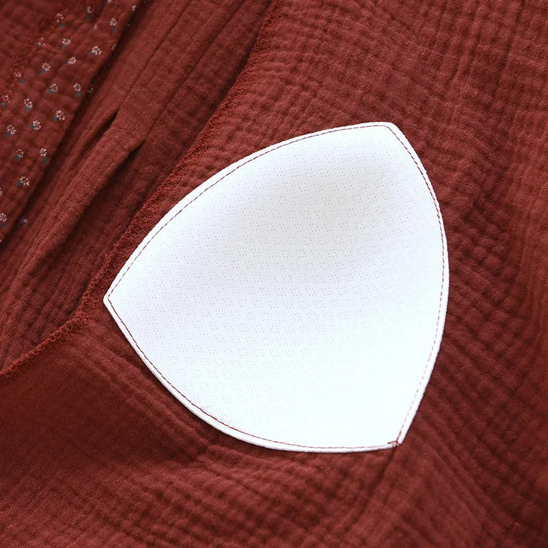 Bow-Detail Cotton Set
