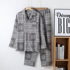 Conjunto de pijama con estampado vintage