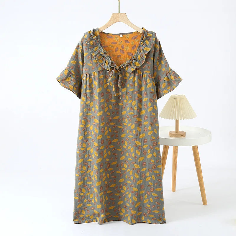 Camisón corto de punto