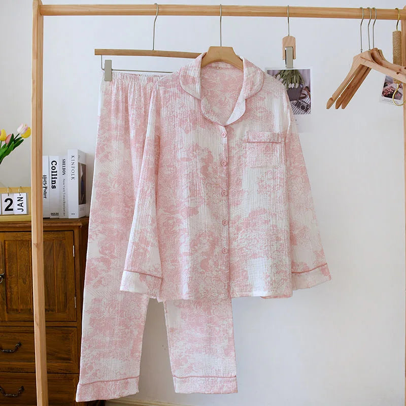 Conjunto de pijama de mezclilla de lujo