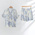 Conjunto de estar azul corto