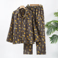 Conjunto de pijama de algodón de lujo