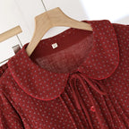 Bow-Detail Cotton Set