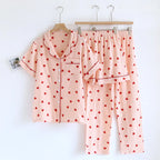 Conjunto de pijama de algodón adorable (3 piezas)