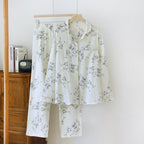 Bamboo Lapel Loungewear Set