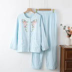 Floral Embroidered Everyday Set