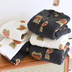 Cute Bear Soft Pajama Set