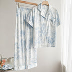 Conjunto de pijama corto gris