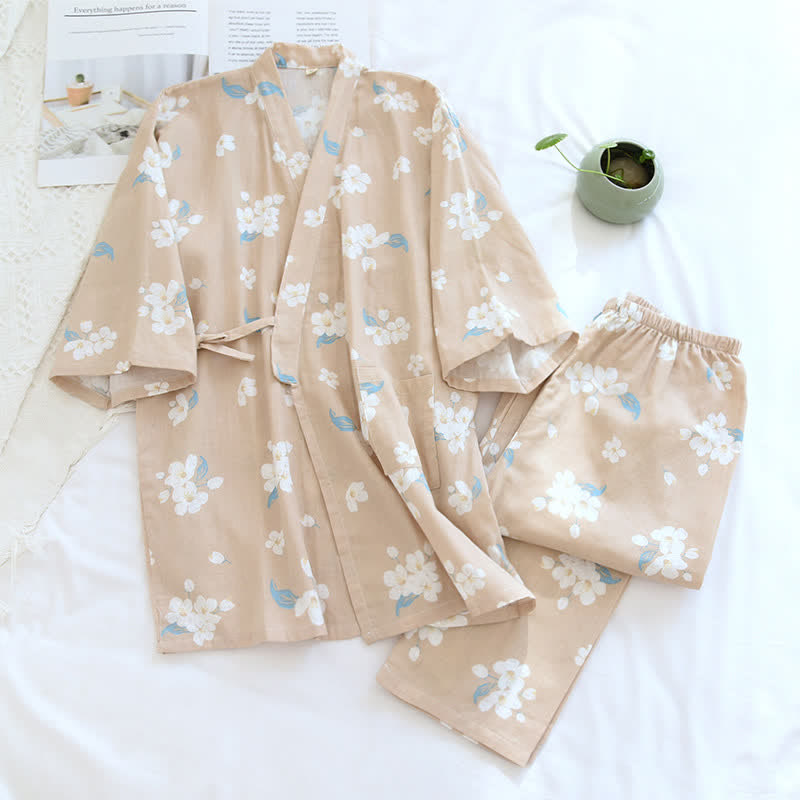 Seed Floral Pajama Set
