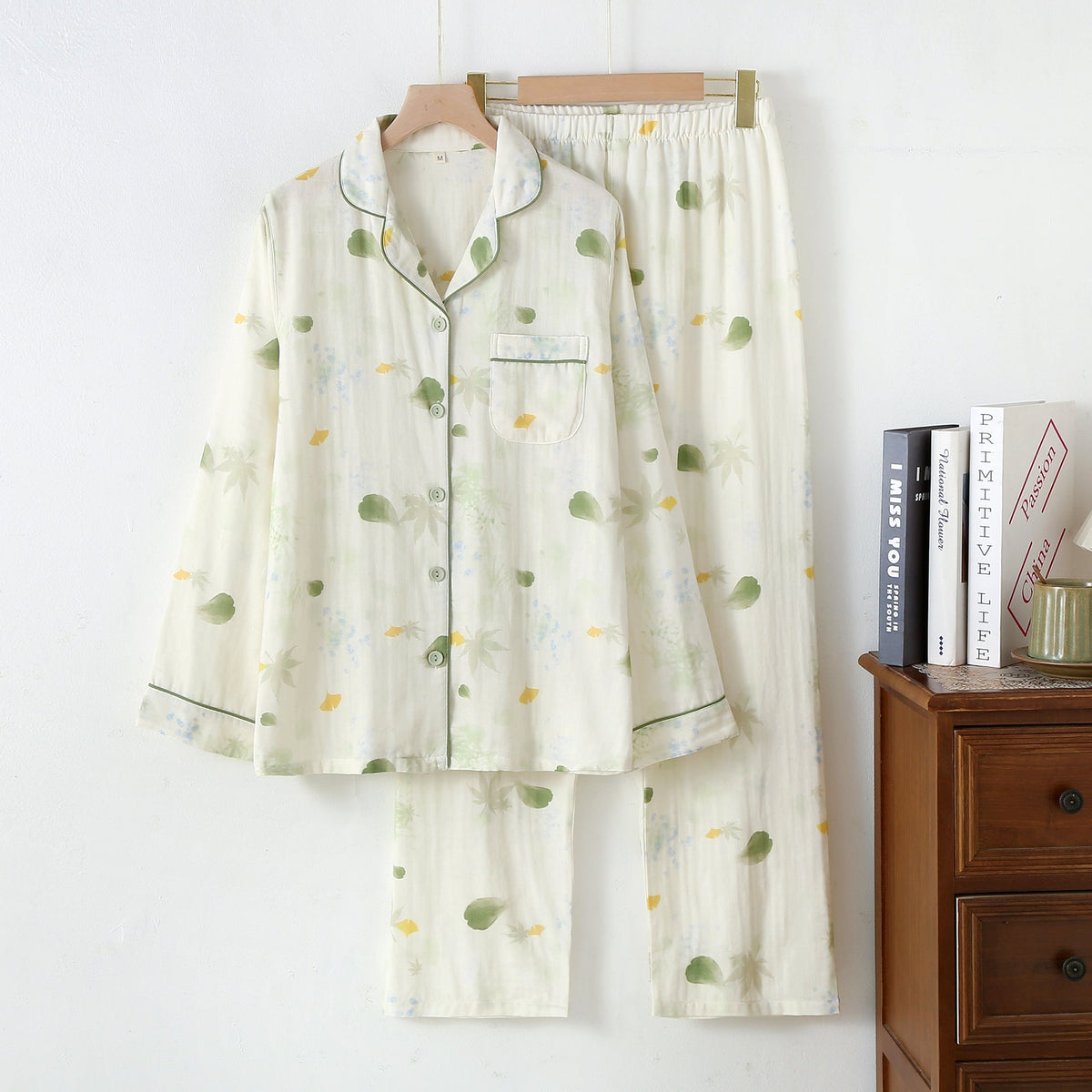 Conjunto de pijama suave de fresas