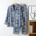 Conjunto de pijama con estampado vintage