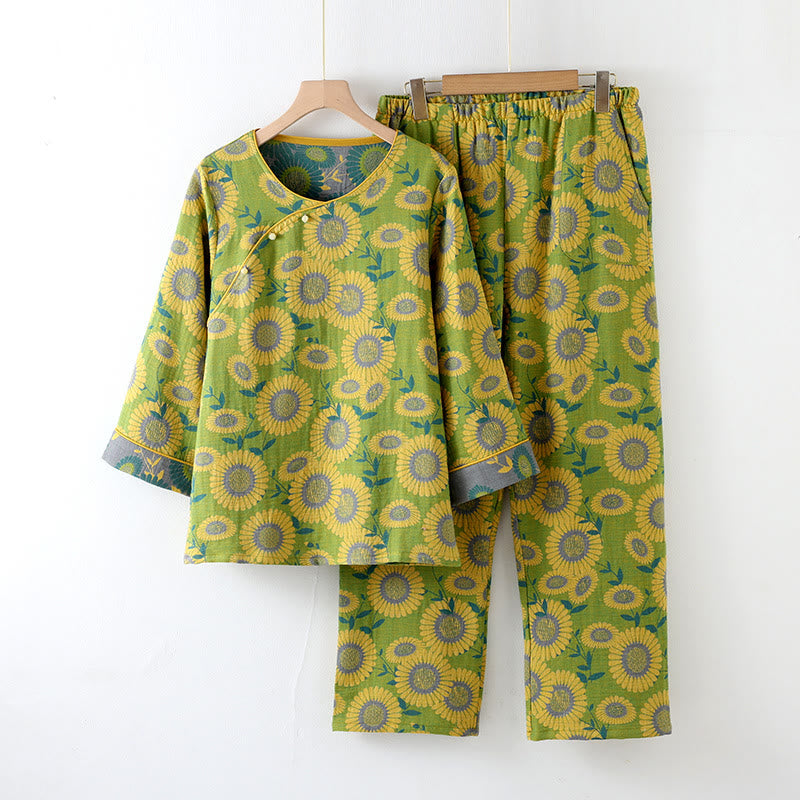 Conjunto de algodón puro Sunflower