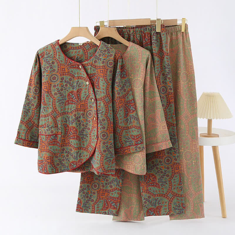 Conjunto de estar redondo vintage