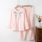 Floral Embroidered Everyday Set