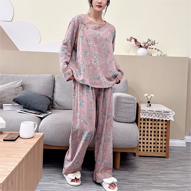 Conjunto de pijama de algodón en tallas grandes