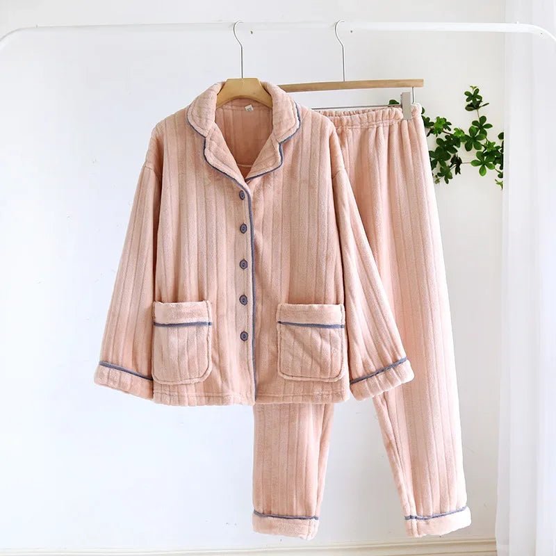 Plush Luxury Coral Fleece Set