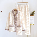 Conjunto de pijama de felpa estilo nube