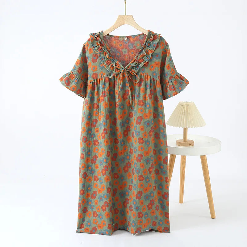 Camisón corto de punto
