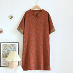 Natural Floral Cotton Nightdress