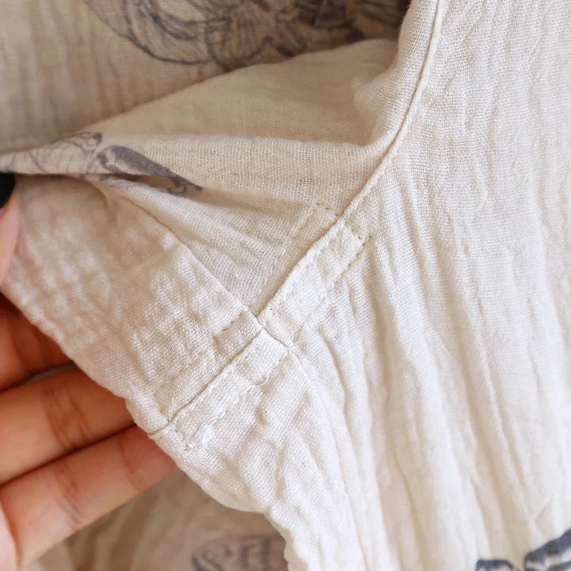 Kyoto Butterfly Cotton Kimono Set